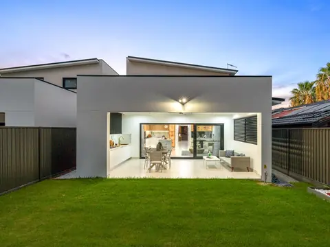 Backyard of a knockdown rebuild in Chipping Norton, a St Anthony Building Group project
