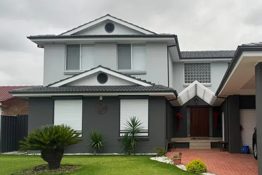 Front of a renovated two storey home in Chipping Norton, a St Anthony Building Group project
